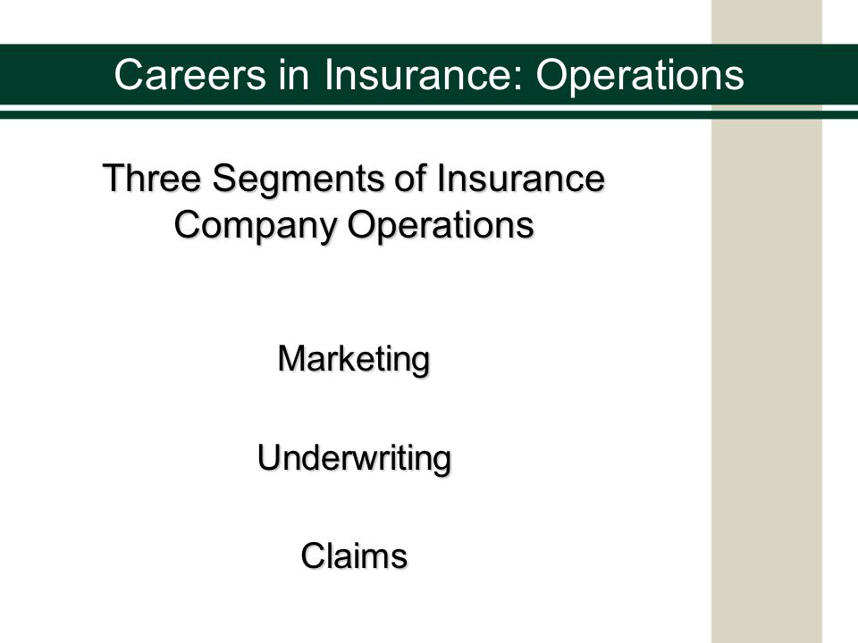 Operations Management in Insurance Sector